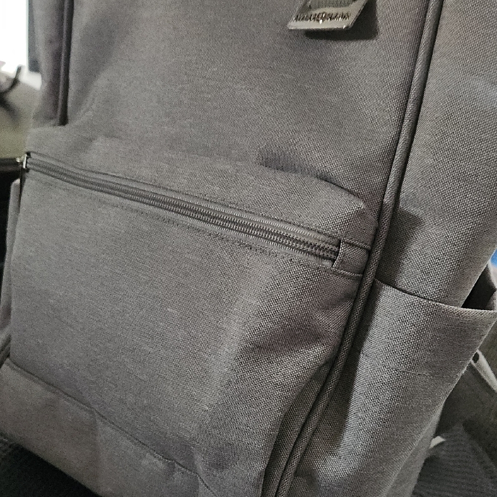 Gray Men's Backpack - Picture 4 of 5